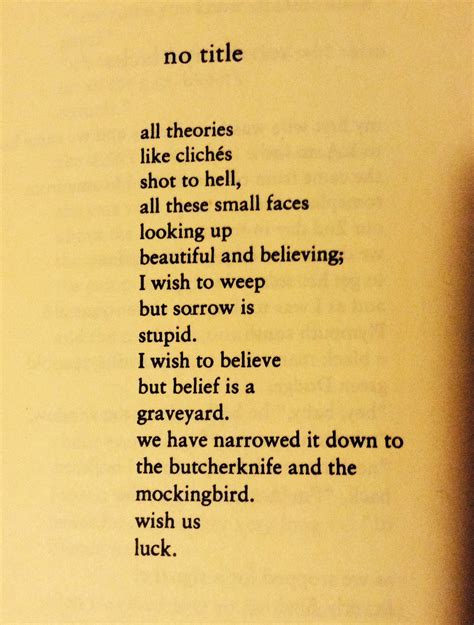 charles bukowski short poems.